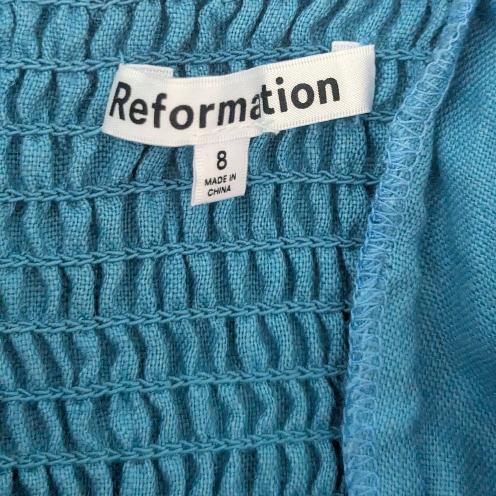 Reformation Karina Linen Top - Picture 7 of 9